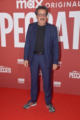 IPA89128107 - Rome, Cinema Adriano: Preview of the HBO TV series Peccato. Pictured: Massimo De Lorenzo  Copyright: xVincenzoxLandix xVincenzoxLandix IPA89128107