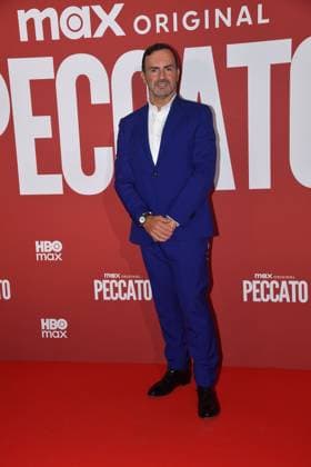 IPA89127922 - Rome, Cinema Adriano: Preview of the HBO TV series Peccato. Pictured: Alessandro Araimo  Copyright: xVincenzoxLandix xVincenzoxLandix IPA89127922