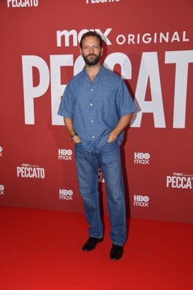 IPA89127963 - Rome, Cinema Adriano: Preview of the HBO TV series Peccato. Pictured: Alessandro Borghi  Copyright: xVincenzoxLandix xVincenzoxLandix IPA89127963