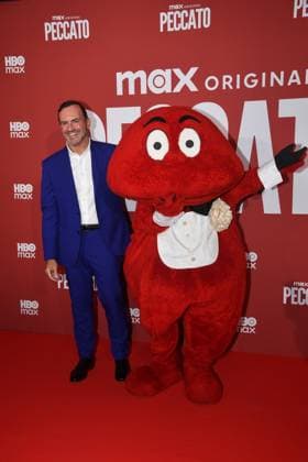 IPA89127988 - Rome, Cinema Adriano: Preview of the HBO TV series Peccato. Pictured: Alessandro Araimo Gabibbo  Copyright: xVincenzoxLandix xVincenzoxLandix IPA89127988