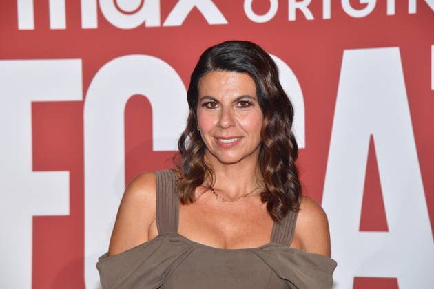 IPA89128080 - Rome, Cinema Adriano: Preview of the HBO TV series Peccato. Pictured: Geppi Cucciari  Copyright: xVincenzoxLandix xVincenzoxLandix IPA89128080