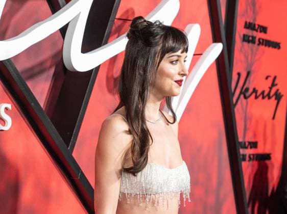 September 29, 2026, Bronx, New York, USA: Dakota Johnson wearing dress by Calvin Klein attends premiere of Amazon MGM Studios Verity at AMC Lincoln Square in New York, NY on September 29, 2026. Bronx USA - ZUMAr339 20260929_znp_r339_080 Copyright: xLevxRadinx