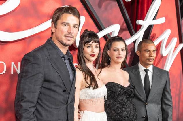 September 29, 2026, Bronx, New York, USA: Josh Hartnett, Dakota Johnson, Anne Hathaway and Ismael Cruz Cordova attend premiere of Amazon MGM Studios Verity at AMC Lincoln Square in New York, NY on September 29, 2026. Bronx USA - ZUMAr339 20260929_znp_r339_085 Copyright: xLevxRadinx