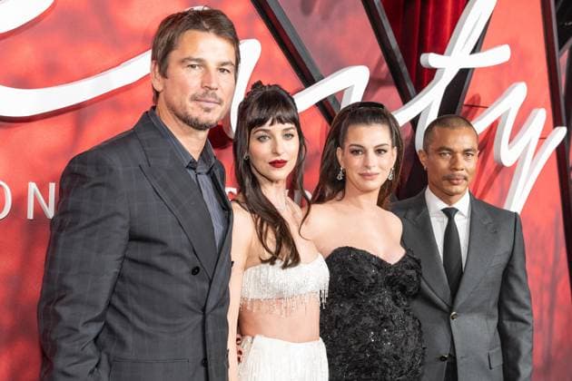 September 29, 2026, Bronx, New York, USA: Josh Hartnett, Dakota Johnson, Anne Hathaway and Ismael Cruz Cordova attend premiere of Amazon MGM Studios Verity at AMC Lincoln Square in New York, NY on September 29, 2026. Bronx USA - ZUMAr339 20260929_znp_r339_086 Copyright: xLevxRadinx