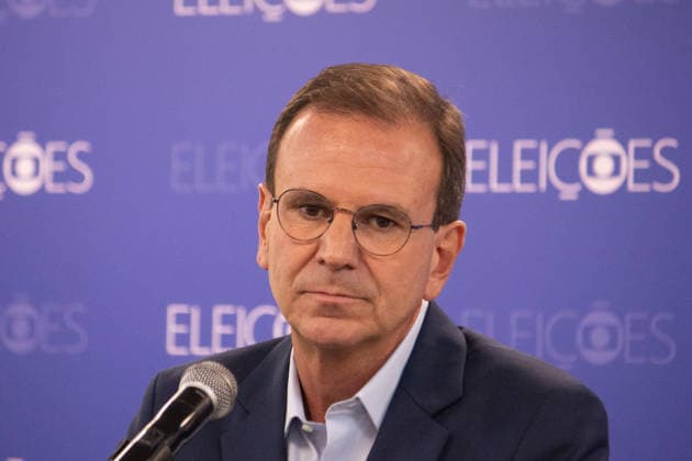RIO DE JANEIRO, RJ - 30.09.2026: DEBATE GLOBO GOVERNO RJ - Rio de Janeiro gubernatorial candidate Eduardo Paes, after the debate held on Rede Globo, on Tuesday night (29). x3022379x  CarlosxEliasxJunior