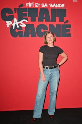 Fifi Et Sa Bande, C’etait Pas Gagne Premiere - Paris Actress Philippine Sala-Martin attending the premiere of the Canal Plus documentary series ‘Fifi et sa bande, c’etait pas gagne’ about actor Philippe Lacheau, held at Max Linder Panorama cinema, in Paris, France, on September 29th, 2026. Photo by Mireille Ampilhac ABACAPRESS.COM Paris France  Copyright: xAmpilhacxMireille ABACAx
