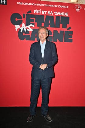 Fifi Et Sa Bande, C’etait Pas Gagne Premiere - Paris Michel Denisot attending the premiere of the Canal Plus documentary series ‘Fifi et sa bande, c’etait pas gagne’ about actor Philippe Lacheau, held at Max Linder Panorama cinema, in Paris, France, on September 29th, 2026. Photo by Mireille Ampilhac ABACAPRESS.COM Paris France  Copyright: xAmpilhacxMireille ABACAx