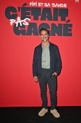 Fifi Et Sa Bande, C’etait Pas Gagne Premiere - Paris Actor Florent Peyre attending the premiere of the Canal Plus documentary series ‘Fifi et sa bande, c’etait pas gagne’ about actor Philippe Lacheau, held at Max Linder Panorama cinema, in Paris, France, on September 29th, 2026. Photo by Mireille Ampilhac ABACAPRESS.COM Paris France  Copyright: xAmpilhacxMireille ABACAx