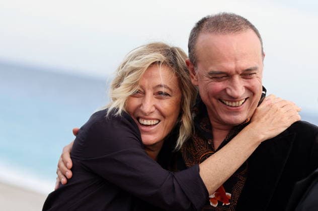 Valeria Bruni Tedeschi and Vincent Perez at a photocall for the film *Un jeu dangereux* during the 8th edition of the Cinéroman Festival in Nice on September 29, 2026 Jacovides Bebert Bestimage Photocall for the film *Un jeu dangereux* at the 8th edition of the Cinéroman Festival in Nice on September 29, 2026, Nice, France  Copyright: xDominiquexJacovidesx-xBrunoxBebertx xBestimagexDominiquexJacovidesx-xBrunoxBebertx xBestimagex