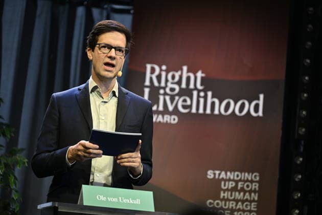 STOCKHOLM, SWEDEN, September 30, 2026 Ole von Uexkull, Executive Director, Presents the 2026 Right Livelihood Award Winners STOCKHOLM, SWEDEN x10050x  Copyright: xPontusxLundahl TTx RIGHT LIVELIHOOD PRISET 2026 3S94HHxSKEo