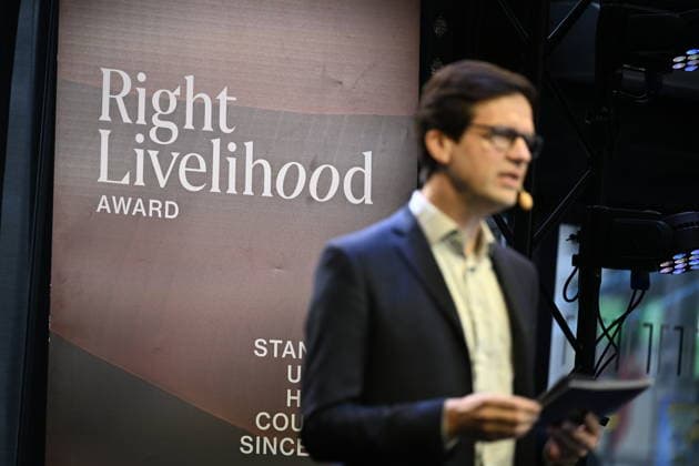 STOCKHOLM, SWEDEN, September 30, 2026 Ole von Uexkull, Executive Director, Presents the 2026 Right Livelihood Award Winners STOCKHOLM, SWEDEN x10050x  Copyright: xPontusxLundahl TTx RIGHT LIVELIHOOD PRISET 2026 8vxMVIkvx6Q