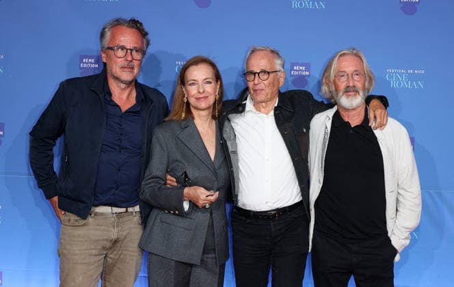 Guest, Carole Bouquet, Fabrice Luchini and Martin Provost Red carpet at the 8th edition of the Cinéroman Festival in Nice on September 29, 2026 Jacovides Bebert Bestimage Red carpet at the 8th edition of the Cinéroman Festival in Nice on September 29, 2026 Nice, France  Copyright: xDominiquexJacovidesx-xBrunoxBebertx xBestimagexDominiquexJacovidesx-xBrunoxBebertx xBestimagex