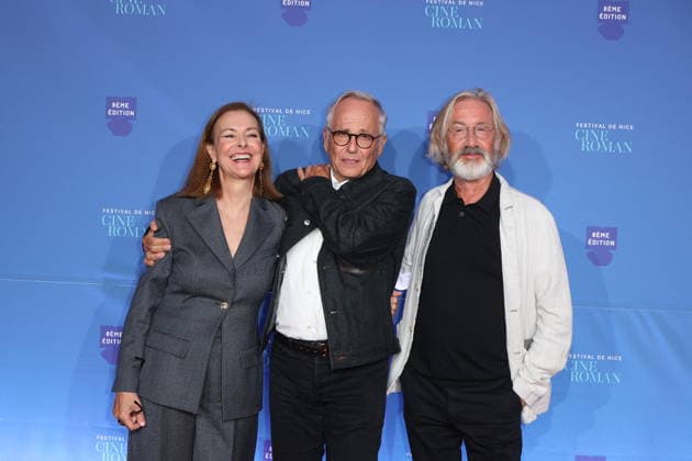 Carole Bouquet, Fabrice Luchini and Martin Provost on the red carpet at the 8th edition of the Cinéroman Festival in Nice on September 29, 2026 Jacovides Bebert Bestimage Red carpet at the 8th edition of the Cinéroman Festival in Nice on September 29, 2026 Nice, France  Copyright: xDominiquexJacovidesx-xBrunoxBebertx xBestimagexDominiquexJacovidesx-xBrunoxBebertx xBestimagex