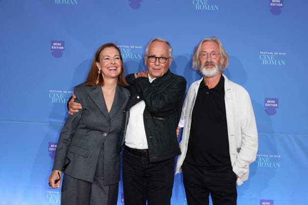 Carole Bouquet, Fabrice Luchini and Martin Provost on the red carpet at the 8th edition of the Cinéroman Festival in Nice on September 29, 2026 Jacovides Bebert Bestimage Red carpet at the 8th edition of the Cinéroman Festival in Nice on September 29, 2026 Nice, France  Copyright: xDominiquexJacovidesx-xBrunoxBebertx xBestimagexDominiquexJacovidesx-xBrunoxBebertx xBestimagex