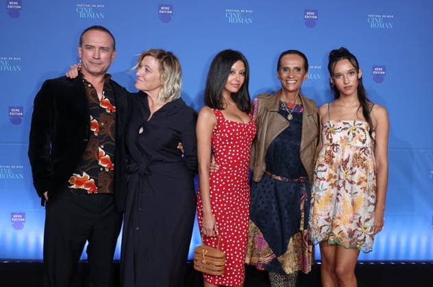 Vincent Perez, Valeria Bruni Tedeschi, Zahia Dehar, Karine Silla and her daughter Tess Red carpet at the 8th edition of the Cinéroman Festival in Nice on September 29, 2026 Jacovides Bebert Bestimage Red carpet at the 8th edition of the Cinéroman Festival in Nice on September 29, 2026 Nice, France  Copyright: xDominiquexJacovidesx-xBrunoxBebertx xBestimagexDominiquexJacovidesx-xBrunoxBebertx xBestimagex