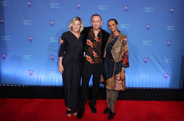 Valeria Bruni Tedeschi, Vincent Perez and his wife Karine Silla on the red carpet at the 8th edition of the Cinéroman Festival in Nice on September 29, 2026 Jacovides Bebert Bestimage Red carpet at the 8th edition of the Cinéroman Festival in Nice on September 29, 2026 Nice, France  Copyright: xDominiquexJacovidesx-xBrunoxBebertx xBestimagexDominiquexJacovidesx-xBrunoxBebertx xBestimagex