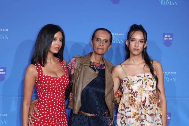 Zahia Dehar, Karine Silla and her daughter Tess on the red carpet at the 8th edition of the Cinéroman Festival in Nice on September 29, 2026 Jacovides Bebert Bestimage Red carpet at the 8th edition of the Cinéroman Festival in Nice on September 29, 2026 Nice, France  Copyright: xDominiquexJacovidesx-xBrunoxBebertx xBestimagexDominiquexJacovidesx-xBrunoxBebertx xBestimagex