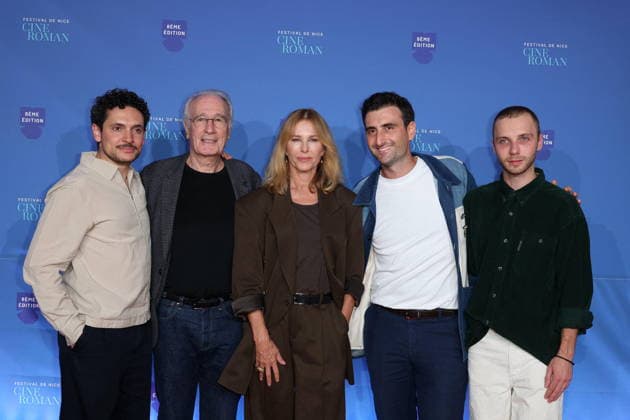 Matthieu Rumani, Bernard Le Coq, Pascale Arbillot, Nicolas Slomka and Jérémy Gillet Red carpet at the 8th edition of the Cinéroman Festival in Nice on September 29, 2026 Jacovides Bebert Bestimage Red carpet at the 8th edition of the Cinéroman Festival in Nice on September 29, 2026 Nice, France  Copyright: xDominiquexJacovidesx-xBrunoxBebertx xBestimagexDominiquexJacovidesx-xBrunoxBebertx xBestimagex