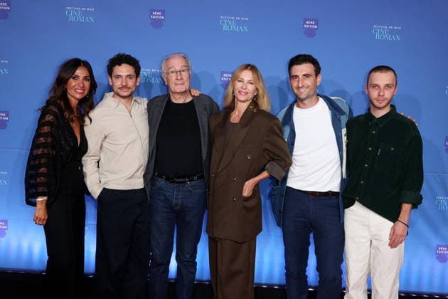 Nathalie Benoin, Matthieu Rumani, Bernard Le Coq, Pascale Arbillot, Nicolas Slomka, and Jérémy Gillet Red carpet at the 8th edition of the Cinéroman Festival in Nice on September 29, 2026 Jacovides Bebert Bestimage Red carpet at the 8th edition of the Cinéroman Festival in Nice on September 29, 2026 Nice, France  Copyright: xDominiquexJacovidesx-xBrunoxBebertx xBestimagexDominiquexJacovidesx-xBrunoxBebertx xBestimagex