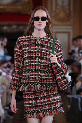 PFW - Nothing Nine Runway A model walks the runway during the Nothing Nine Womenswear Spring Summer 2024 show as part of Paris Fashion Week on October 03, 2023 in Paris, France. Photo by Alain-Gil Gonzalez ABACAPRESS..COM Paris France  Copyright: xGonzalezxAlain-Gil ABACAx