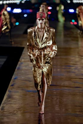 Saint Laurent Spring Summer 2027 fashion show during Paris Fashion Week on September 29, 2026, in Paris, France  Copyright: xAgencex xBestimagexAgencex xBestimagex