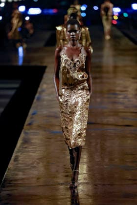 Saint Laurent Spring Summer 2027 fashion show during Paris Fashion Week on September 29, 2026, in Paris, France  Copyright: xAgencex xBestimagexAgencex xBestimagex