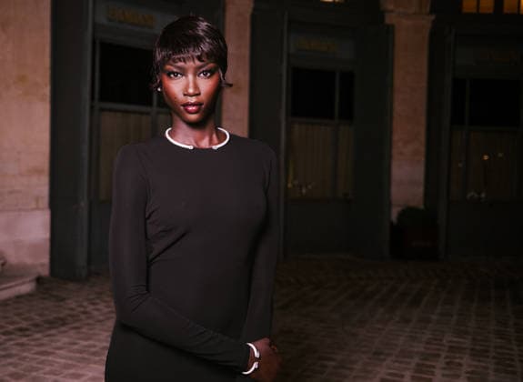 Anok Yai at the Revolve magazine launch party at the Hôtel d’Évreux on Place Vendôme on September 29, 2026. Sam Delpech, Bestimage. Anok Yai at the Revolve magazine launch party at the Hôtel d’Évreux on Place Vendôme on September 29, 2026, Paris, France  Copyright: xSamxDelpechx xBestimagexSamxDelpechx xBestimagex