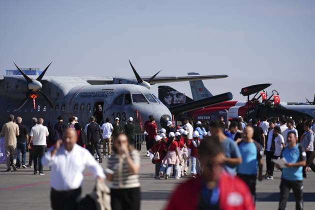 TEKNOFEST Southeast in Sanliurfa SANLIURFA, TURKIYE - SEPTEMBER 30: TEKNOFEST Southeast, world s largest aviation, space, and technology festival opens its gate to visitors at the Sanliurfa GAP Airport for its 15th edition in Sanliurfa, Turkiye on September 30, 2026 Bunyamin Celik Anadolu Sanliurfa Turkey. Editorial use only. Please get in touch for any other usage.  Copyright: x2026xAnadoluxBunyaminxCelikx
