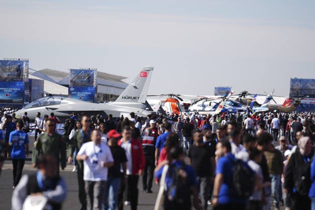 TEKNOFEST Southeast in Sanliurfa SANLIURFA, TURKIYE - SEPTEMBER 30: TEKNOFEST Southeast, world s largest aviation, space, and technology festival opens its gate to visitors at the Sanliurfa GAP Airport for its 15th edition in Sanliurfa, Turkiye on September 30, 2026 Bunyamin Celik Anadolu Sanliurfa Turkey. Editorial use only. Please get in touch for any other usage.  Copyright: x2026xAnadoluxBunyaminxCelikx