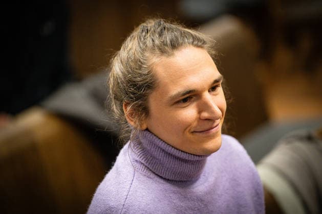 September 30, 2026, Budapest, Budapest, Hungary: German antifa activist MAJA T. stand before the Budapest-Capital Regional Court of Appeal on 30 September, 2026 Budapest Hungary - ZUMAa256 20260930_zip_a256_009 Copyright: xDanielxAlfoldix