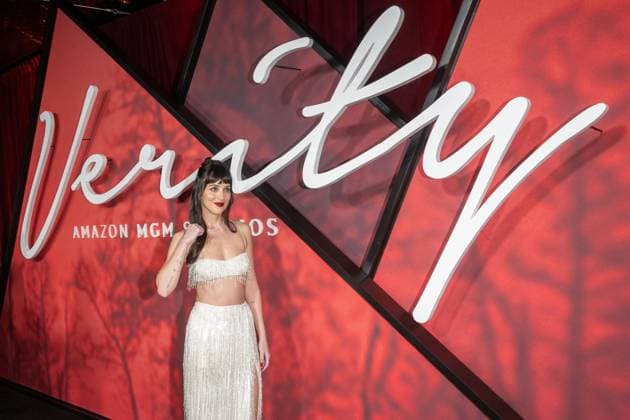 Amazon MGM Studios Verity New York Premiere, New York, NY, USA - 29 Sep Dakota Johnson attends Celebrities attend Amazon MGM Studios Verity New York Premiere at AMC Lincoln Square 13 on September 29, 2026 in New York City. New York United States Copyright: xRonxAdarx xSOPAxImagesx Ron-Adar-1455062