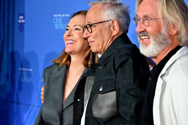 Carole Bouquet, Fabrice Luchini and Martin Provost Red carpet at the 8th edition of the Cinéroman Festival in Nice on September 29, 2026 Jacovides Bebert Bestimage Red carpet at the 8th edition of the Cinéroman Festival in Nice on September 29, 2026 Nice, France  Copyright: xBrunoxBebertx xDominiquexjacovidesx xBestimagexBrunoxBebertx xDominiquexjacovidesx xBestimagex