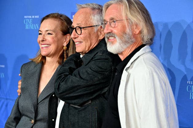 Carole Bouquet, Fabrice Luchini and Martin Provost Red carpet at the 8th edition of the Cinéroman Festival in Nice on September 29, 2026 Jacovides Bebert Bestimage Red carpet at the 8th edition of the Cinéroman Festival in Nice on September 29, 2026 Nice, France  Copyright: xBrunoxBebertx xDominiquexjacovidesx xBestimagexBrunoxBebertx xDominiquexjacovidesx xBestimagex