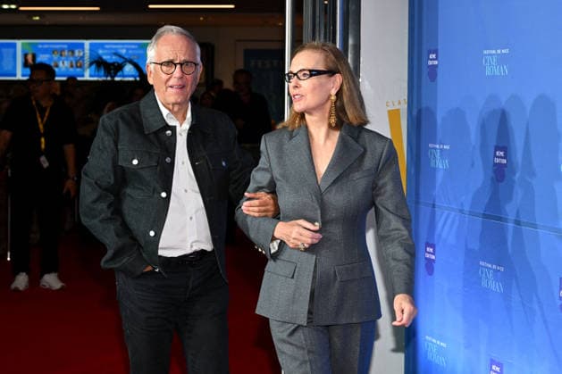 Fabrice Luchini and Carole Bouquet on the red carpet at the 8th edition of the Cinéroman Festival in Nice on September 29, 2026 Jacovides Bebert Bestimage Red carpet at the 8th edition of the Cinéroman Festival in Nice on September 29, 2026 Nice, France  Copyright: xBrunoxBebertx xDominiquexjacovidesx xBestimagexBrunoxBebertx xDominiquexjacovidesx xBestimagex