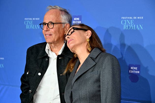 Fabrice Luchini and Carole Bouquet on the red carpet at the 8th edition of the Cinéroman Festival in Nice on September 29, 2026 Jacovides Bebert Bestimage Red carpet at the 8th edition of the Cinéroman Festival in Nice on September 29, 2026 Nice, France  Copyright: xBrunoxBebertx xDominiquexjacovidesx xBestimagexBrunoxBebertx xDominiquexjacovidesx xBestimagex