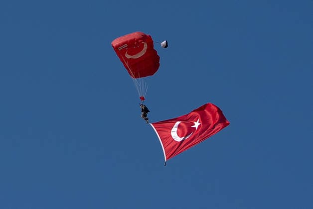 TEKNOFEST Southeast in Turkiye s Sanliurfa SANLIURFA, TURKIYE - SEPTEMBER 30 : TEKNOFEST Southeast, world s largest aviation, space, and technology festival opens its doors to visitors at the Sanliurfa GAP Airport for its 15th edition in Sanliurfa, Turkiye on September 30, 2026. Arman Onal Anadolu Sanliurfa Turkey. Editorial use only. Please get in touch for any other usage.  Copyright: x2026xAnadoluxArmanxOnalx