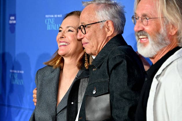 Carole Bouquet, Fabrice Luchini and Martin Provost on the red carpet at the 8th edition of the Cinéroman Festival in Nice on September 29, 2026 Jacovides Bebert Bestimage Red carpet at the 8th edition of the Cinéroman Festival in Nice on September 29, 2026 Nice, France  Copyright: xBrunoxBebertx xDominiquexjacovidesx xBestimagexBrunoxBebertx xDominiquexjacovidesx xBestimagex