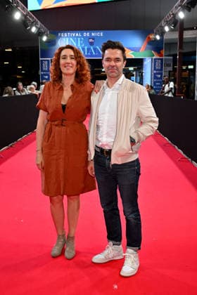 Lauriane Escaffre and Yvonnick Muller on the red carpet at the 8th edition of the Cinéroman Festival in Nice on September 29, 2026 Jacovides Bebert Bestimage Red carpet at the 8th edition of the Cinéroman Festival in Nice on September 29, 2026 Nice, France  Copyright: xBrunoxBebertx xDominiquexjacovidesx xBestimagexBrunoxBebertx xDominiquexjacovidesx xBestimagex