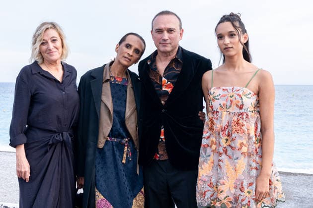 CineRoman Festival Tuesday, September 29, 460052 2026 09 29 France Perez, Tess Silla, Karine Bruni Tedeschi, Valeria Perez, Vincent  Copyright: xEstellexCarlierx xStarfacex STAR_460052_043