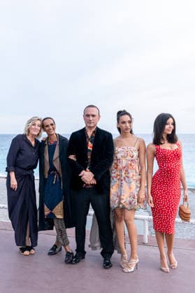 CineRoman Festival Tuesday, September 29 460052 2026 09 29 France Dehar, Zahia Perez, Tess Silla, Karine Perez, Vincent  Copyright: xEstellexCarlierx xStarfacex STAR_460052_045