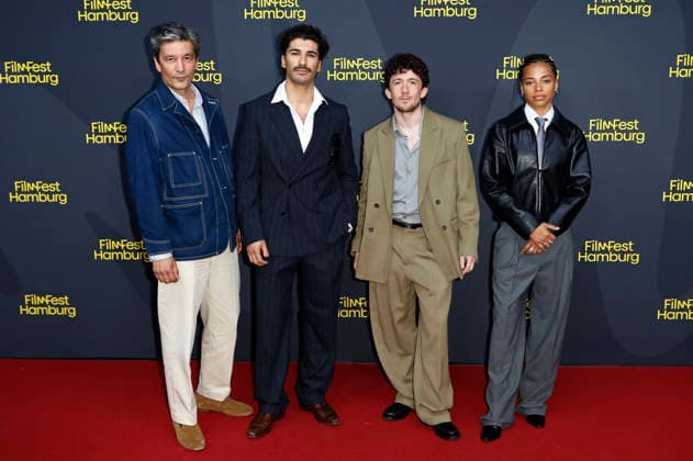 Hyun Wanner, Mohamed Kanji Khamis, Maximilian Mundt, and Naomi Simmonds at the premiere of the ZDFneo series *Ballz* at the 34th Filmfest Hamburg 2026 at Cinemaxx Dammtor in Hamburg, September 29, 2026 Foto:xC.xTamckex xFuturexImagex ballz_6901