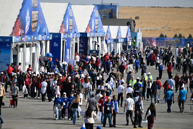 TEKNOFEST Southeast in Turkiye s Sanliurfa SANLIURFA, TURKIYE - SEPTEMBER 30 : TEKNOFEST Southeast, world s largest aviation, space, and technology festival opens its doors to visitors at the Sanliurfa GAP Airport for its 15th edition in Sanliurfa, Turkiye on September 30, 2026. Ozkan Bilgin Anadolu Sanliurfa Turkey. Editorial use only. Please get in touch for any other usage.  Copyright: x2026xAnadoluxOzkanxBilginx