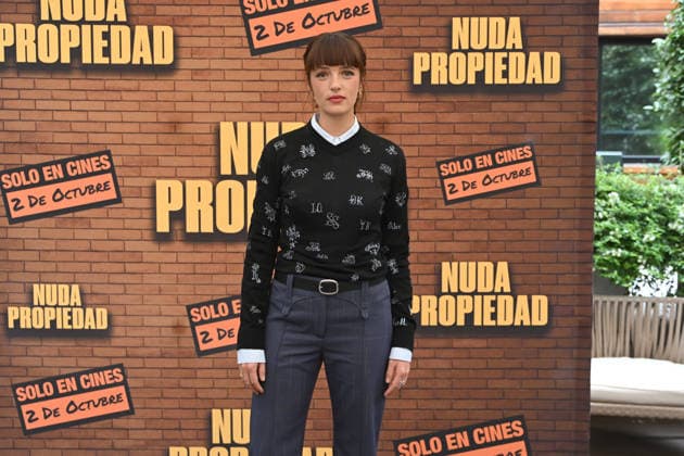 Photocall for the film *Nuda Propiedad* in Madrid Actress Susana Abaitua poses during the premiere of the film *Nuda Propiedad* at the Vincci Soho Hotel on September 30, 2026, in Madrid, Spain PHOTOCALL MOVIE NUDA PROPIEDAD SEPTEMBER 30, 2026 José Madrid Madrid Spain  Copyright: xJosÃ xOlivax 7809813
