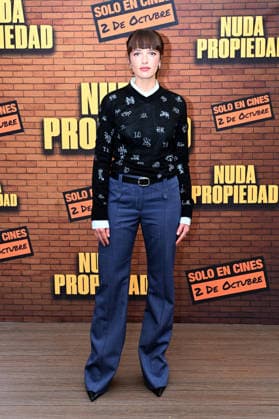 Photocall for the film *Nuda Propiedad* in Madrid Actress Susana Abaitua poses during the premiere of the film *Nuda Propiedad* at the Vincci Soho Hotel on September 30, 2026, in Madrid, Spain PHOTOCALL MOVIE NUDA PROPIEDAD SEPTEMBER 30, 2026 José Madrid Madrid Spain  Copyright: xJosÃ xOlivax 7809815