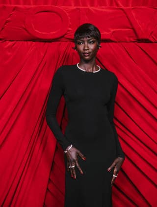 Anok Yai at the Revolve magazine launch party at the Hôtel d’Évreux on Place Vendôme on September 29, 2026, in Paris, France  Copyright: xSamxDelpechx xBestimagexSamxDelpechx xBestimagex