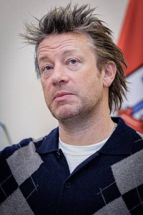 September 30, 2026 Düsseldorf Celebrity chef Jamie Oliver visits Düsseldorf City Hall Düsseldorf City Hall North Rhine-Westphalia Germany