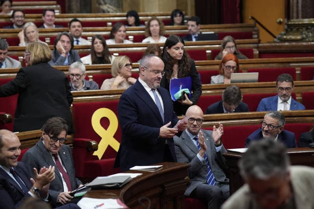 The General Policy Debate Continues in the Parliament of Catalonia The president of the Catalan People’s Party (PP), Alejandro Fernández, during the General Policy Debate in the Parliament of Catalonia on September 30, 2026, in Barcelona, Catalonia, Spain. The Parliament is entering the second day of the General Policy Debate, during which discussions will continue on proposals regarding housing, regional financing, and the management of education. SEPTEMBER 30, 2026, Spain Copyright: xDavidxZorrakinox 7809960