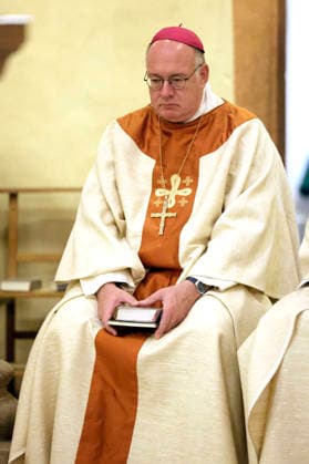 Christian Würtz during the worship service on the third day of the fall plenary assembly of the German Bishops Conference at St. Michael s Church in Fulda, September 30, 2026 Foto:xP.xBackx xFuturexImagex bischofskonferenz_6716