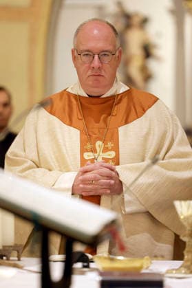Christian Würtz during the worship service on the third day of the fall plenary assembly of the German Bishops Conference at St. Michael s Church in Fulda, September 30, 2026 Foto:xP.xBackx xFuturexImagex bischofskonferenz_6721
