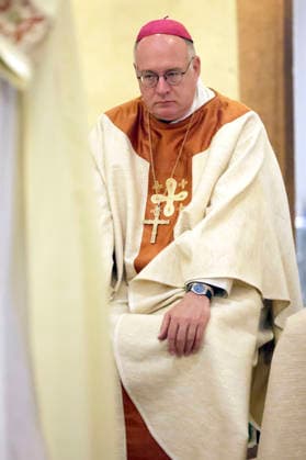 Christian Würtz at the worship service on the third day of the fall plenary assembly of the German Bishops Conference at St. Michael s Church in Fulda, September 30, 2026 Foto:xP.xBackx xFuturexImagex bischofskonferenz_6727